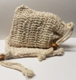 Exfoliating Sisal Fiber Soap Pouch