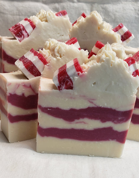 Peppermint Candy Goat Milk Soap