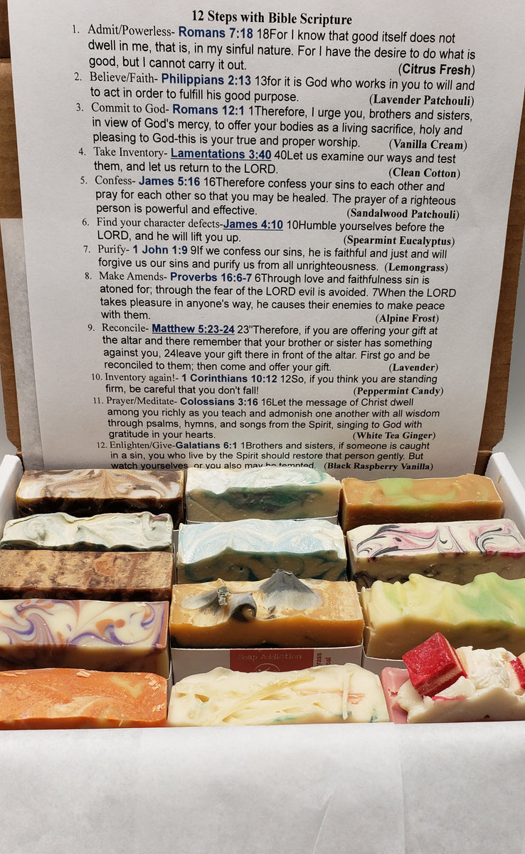 12 Step Recovery Soap Collection l Soap Addiction