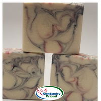 Black Raspberry Vanilla Goat Milk Soap- Freedom